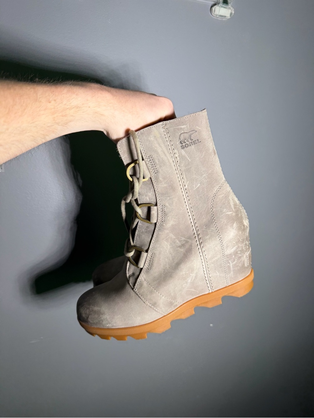 Sorel Joan of Arctic Wedge II Boots Size 8.5 - Picture 3 of 7